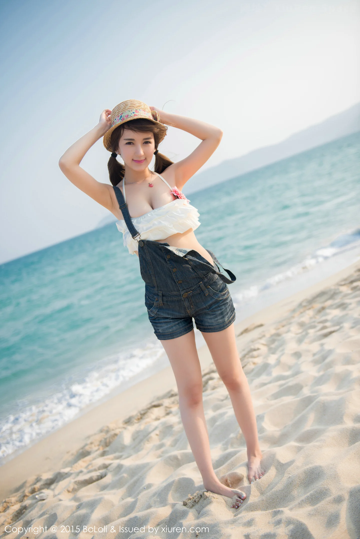 小潘鼠三牛仔休闲写真1
